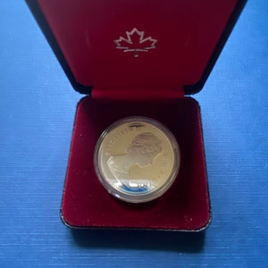 Royal Canadian Mint 1982 Canada Dollar Commemorative 1 Dollar w/ Box Box 11 BG 5