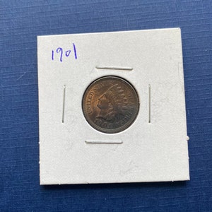 1901 Indian Head Penny Box 11 Bg2