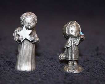 Vintage Hallmark Little Gallery Fine Pewter Figurine - “sunshine
