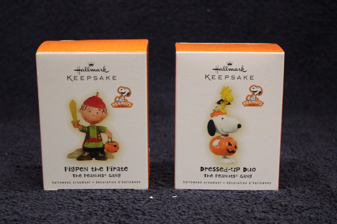 Choice Hallmark Ornament Halloween Pigpen the Pirate the Peanuts Gang