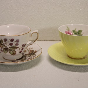 Royal Vale Bone China Cup and Saucer OR  Fine Bone China England Cup And Saucer T#10-18/19