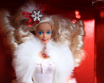 barbie + boite happy holidays gala feliz navidad MATTEL vintage editi
