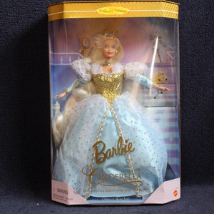 Barbie as Cinderella 1996 Collector&#39;s Edition Disney Mattel  GB16-45