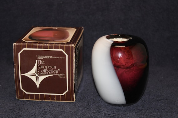 Action Industries European Collection Glass Vase Box L#16