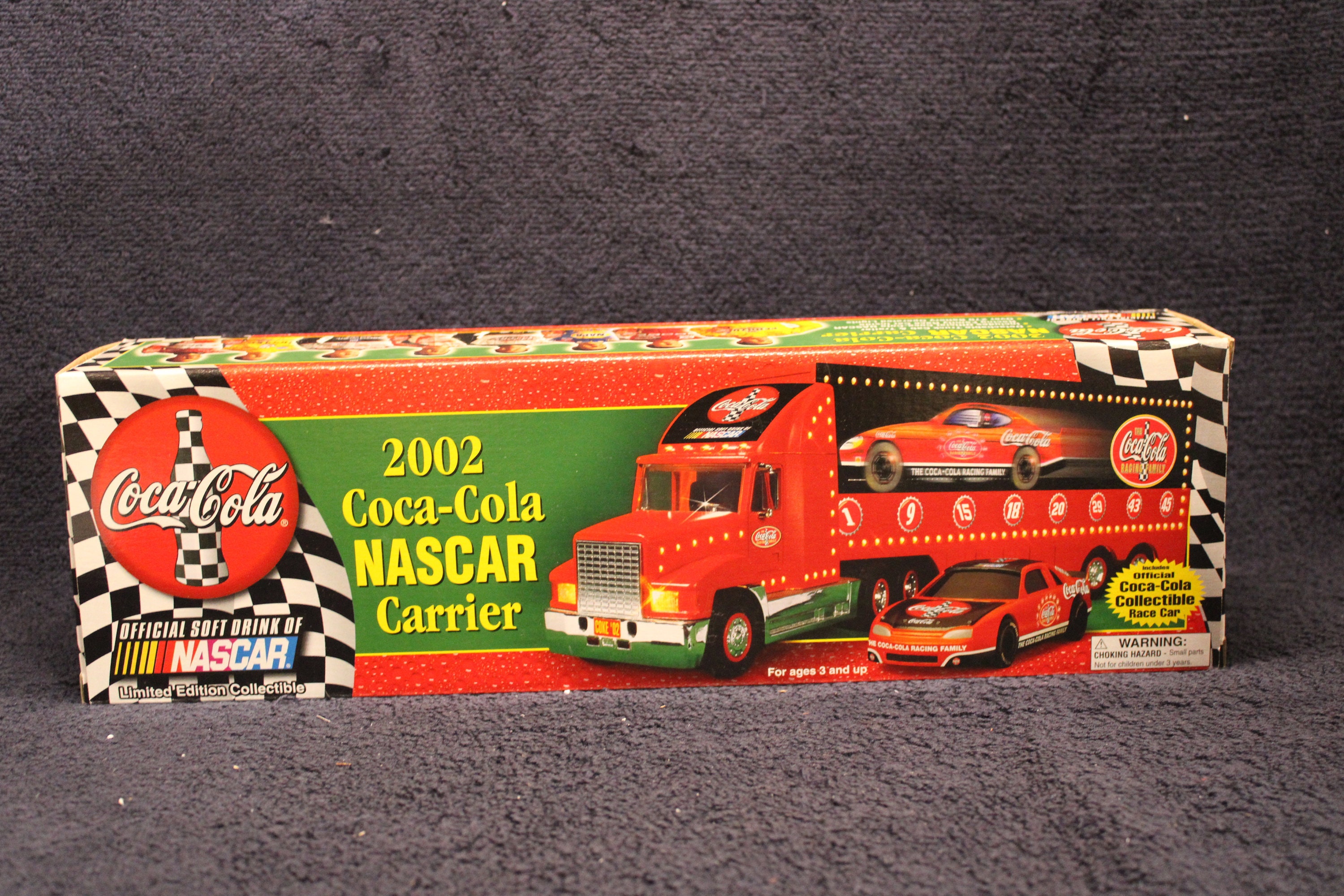 Coca Cola Coke 2000 Holiday Nascar Carrier Tractor Trailer Semi