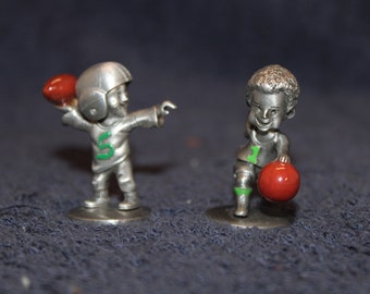 Choice: Hallmark Pewter Figurine Girl Boy Dancing OR Hallmark