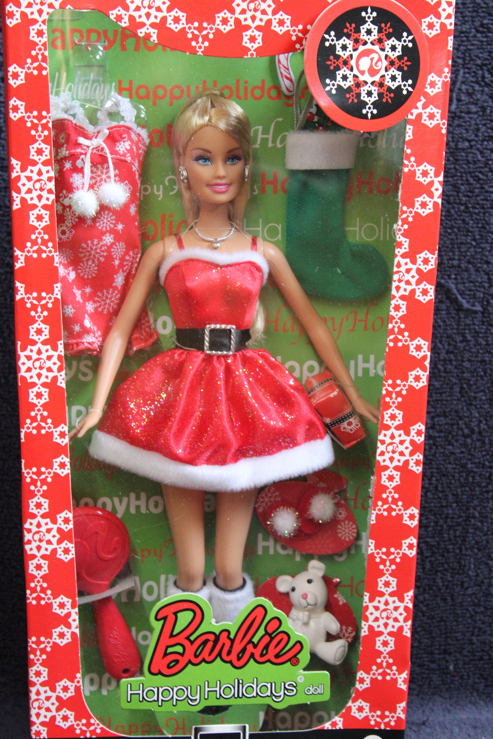 Happy Holidays Barbie Doll - Target Exclusive GB18-63 - Etsy