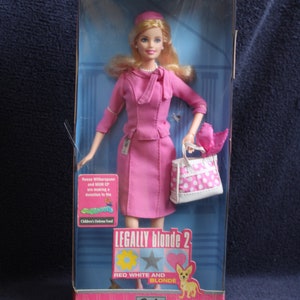 Barbie Legally Blonde 2 Red White Blonde Doll Elle Woods 2003 GB1 42 Etsy