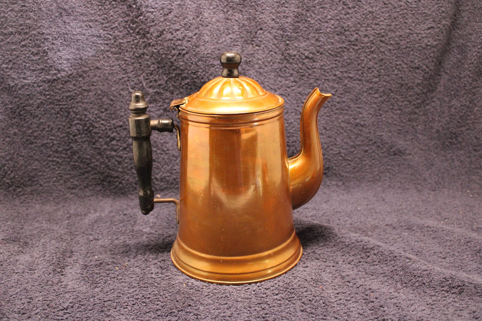 Vintage Copper Teapot Rochester 3 Pint Colonial Design Etsy