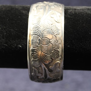 Flowers and Vines Cuff Bracelet