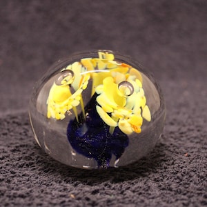 Vintage Hand Blown Paperweight art glass