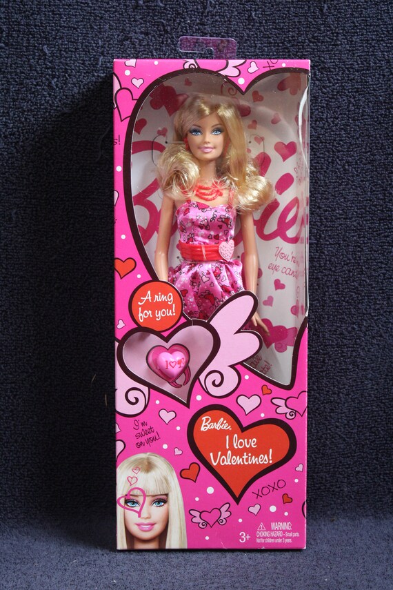 Barbie I Love Valentines! Day Doll GB11-21 - Etsy