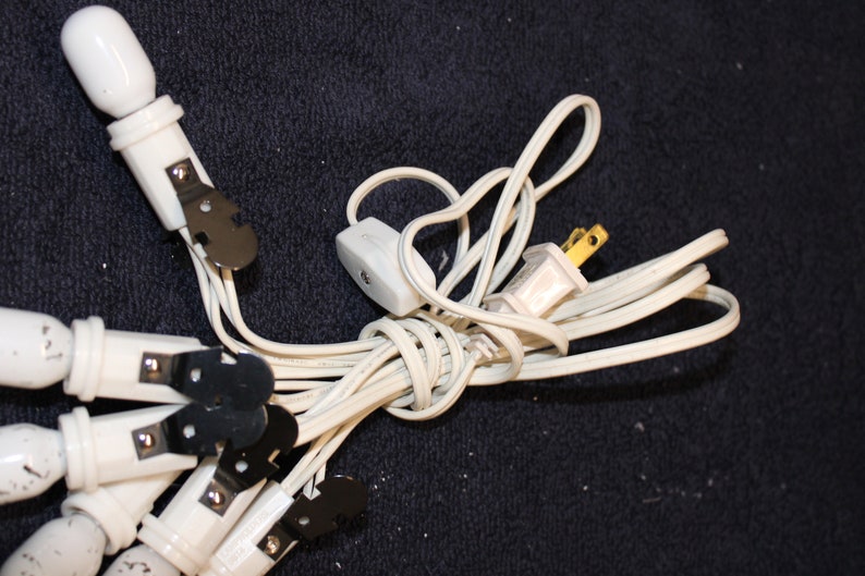 6 Socket Light Cord For Blow Mold Or Christmas Village House Etsy