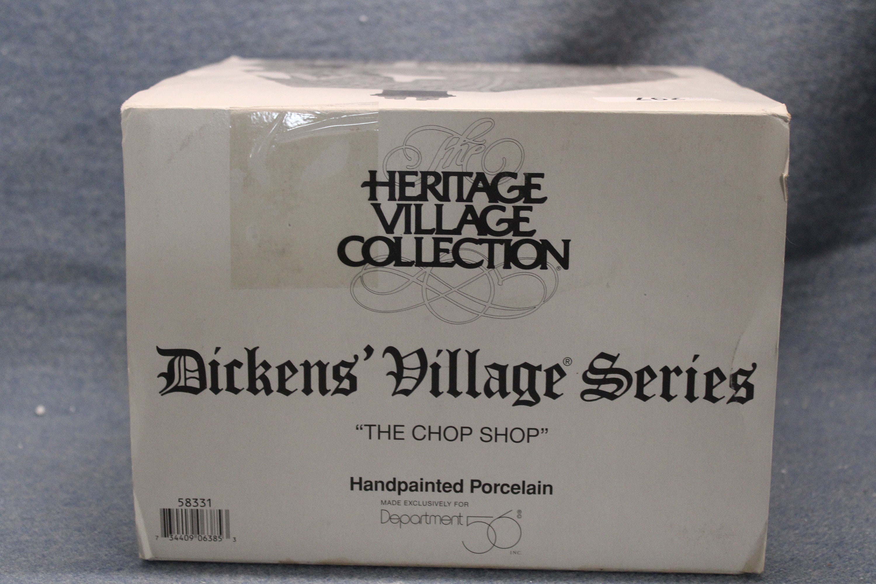 Department 56 Dickens' Village Series the Chop Shop (#58331