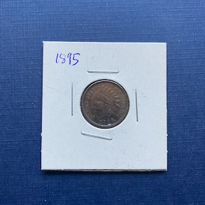 1895 Indian Head Penny Cent Box 11 Bg2