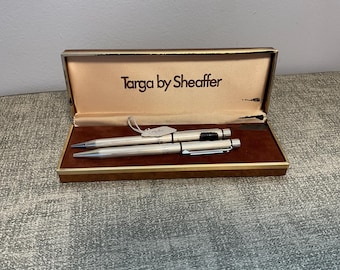 Mint Sterling Silver Sheaffer Targa 1004 Fountain Pen - Etsy