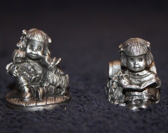 Vintage Hallmark Little Gallery Fine Pewter Figurine - “sunshine