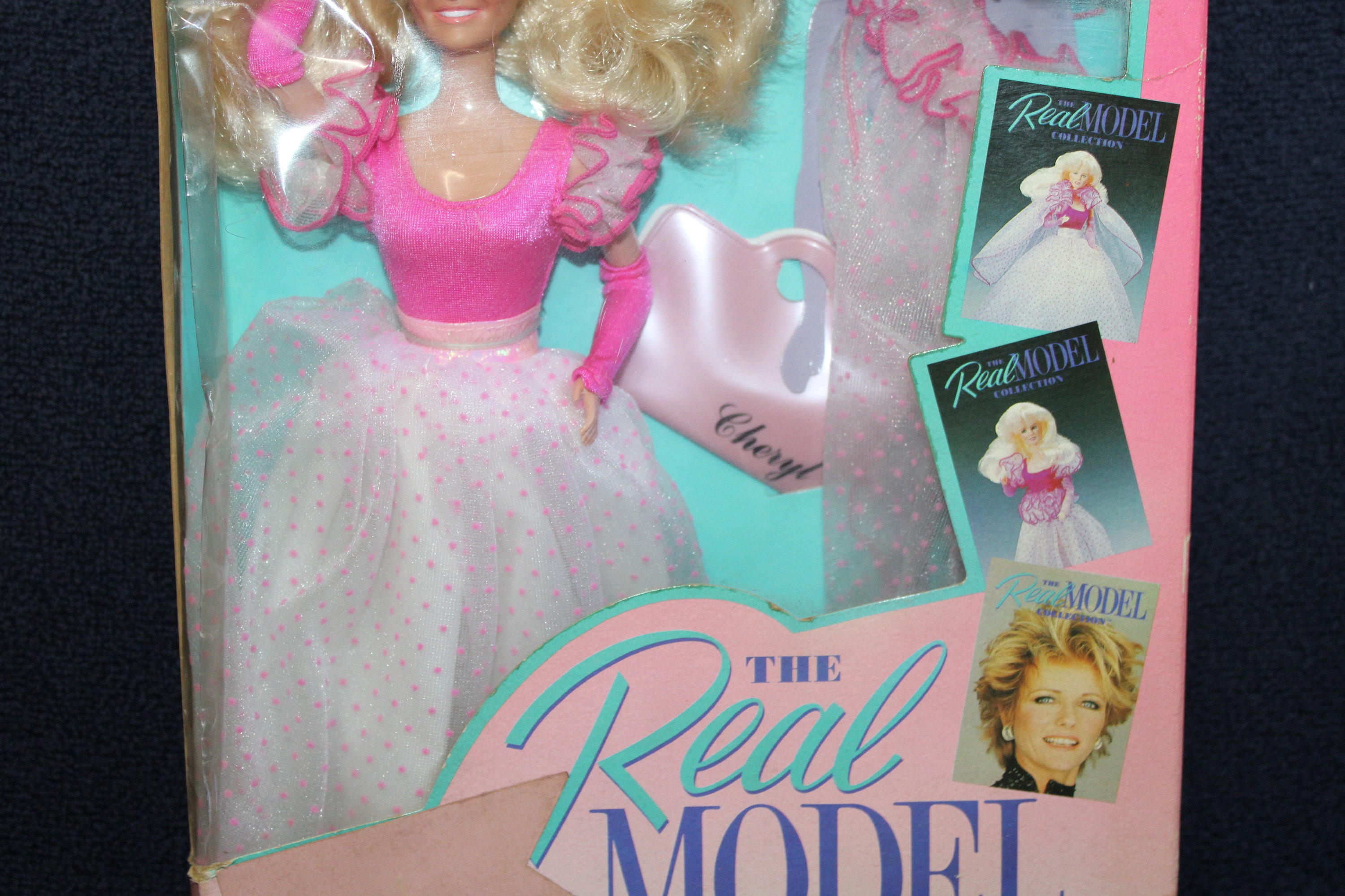 VTG Matchbox 1989 Cheryl Tiegs Barbie Type Doll the Real Model
