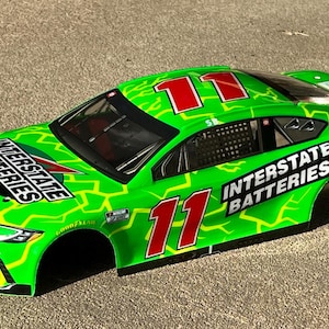 LOSI Custom Painted 1/12  NASCAR body (customize your scheme) body included