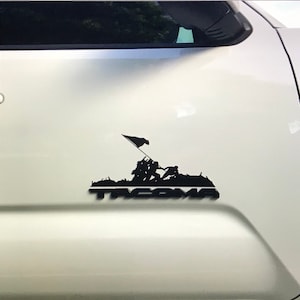 Set of (2) Iwo Jima Side Badge Decal