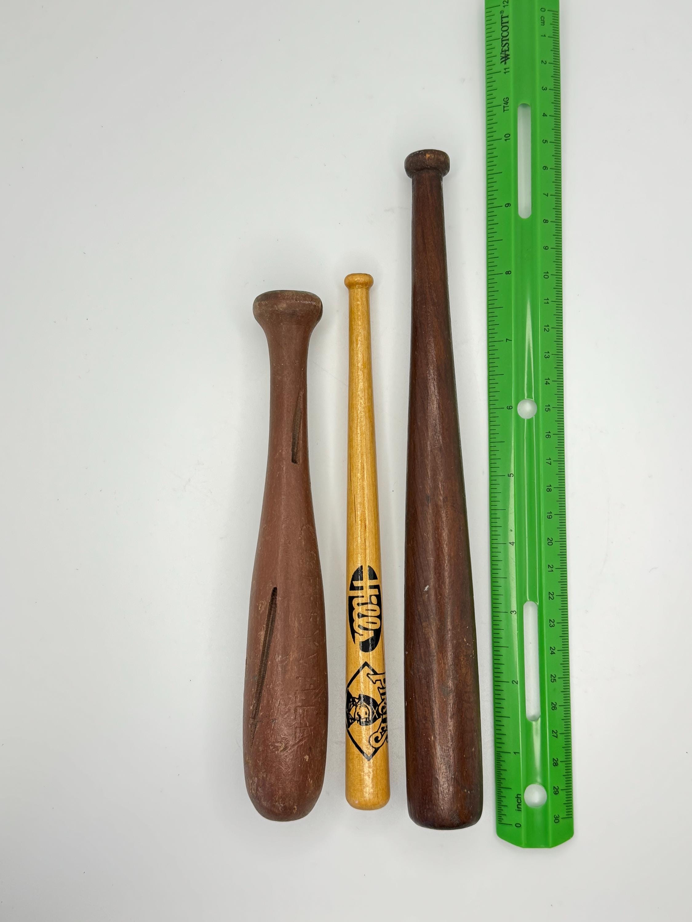 3 Miniature Collectible Baseball Bats - Etsy