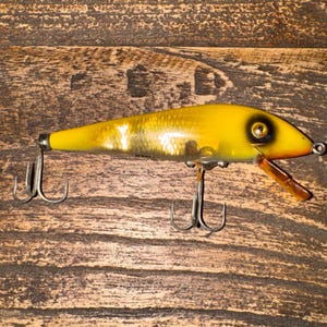 Vintage Heddon Magnum Tiger Fishing Lure — KC - Etsy