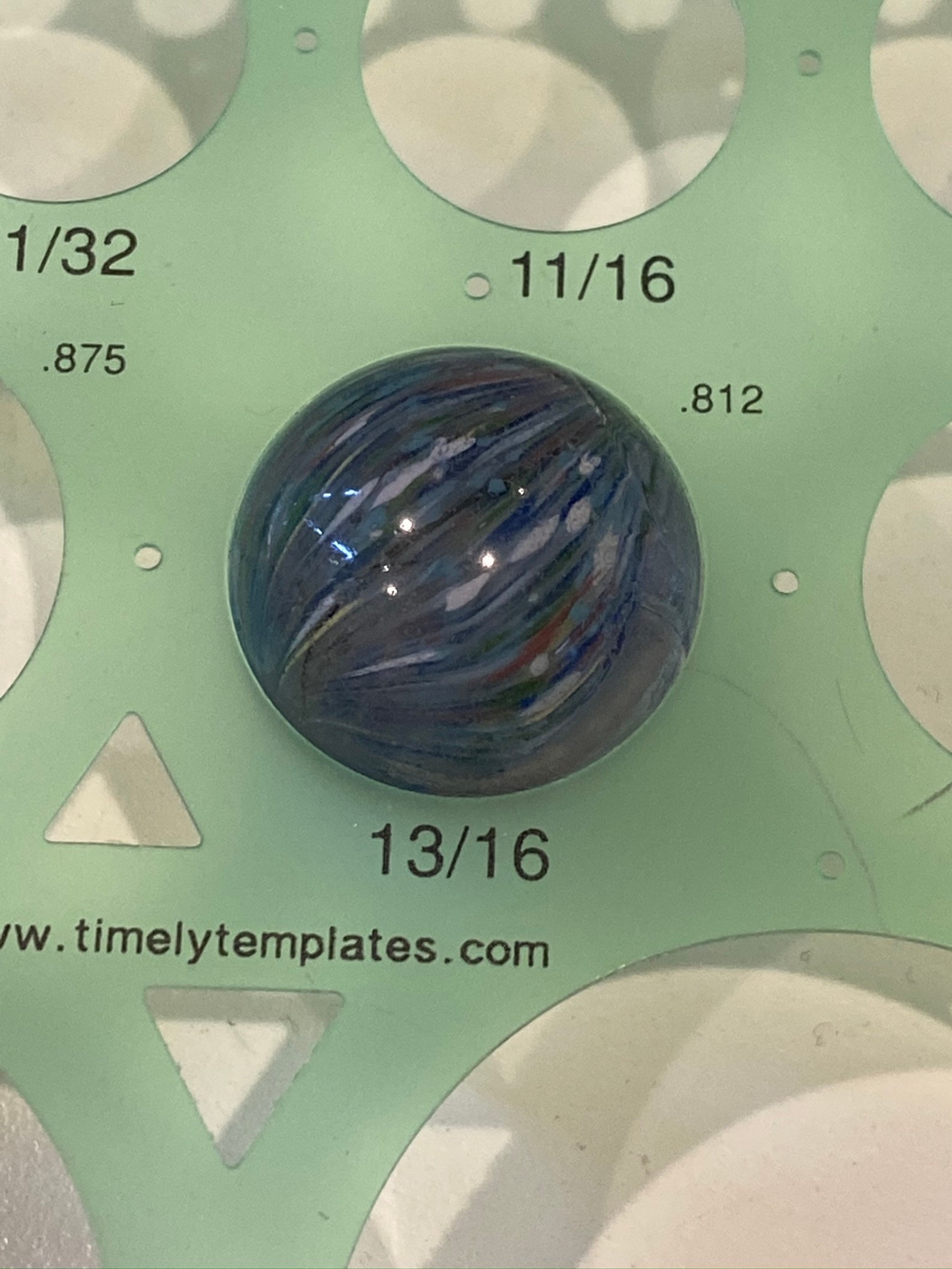 Rare Speckled Onion Skin Marble 3/4 Etsy