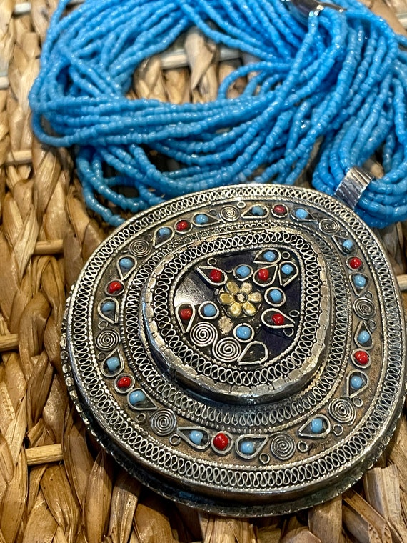 Oversized Native necklace and Pendant - image 1