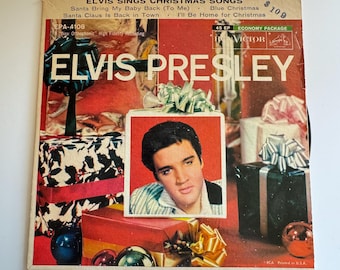 Elvis Presley Christmas EP 45 Album — 4 Songs