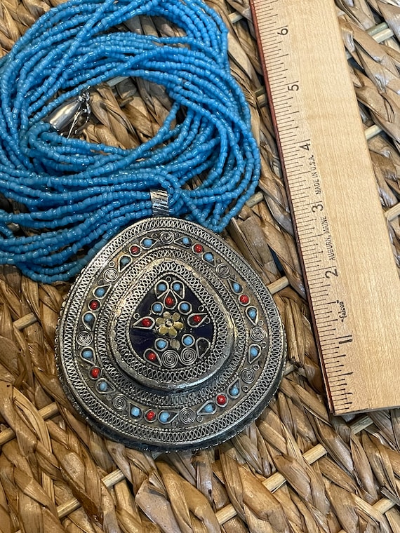 Oversized Native necklace and Pendant - image 4