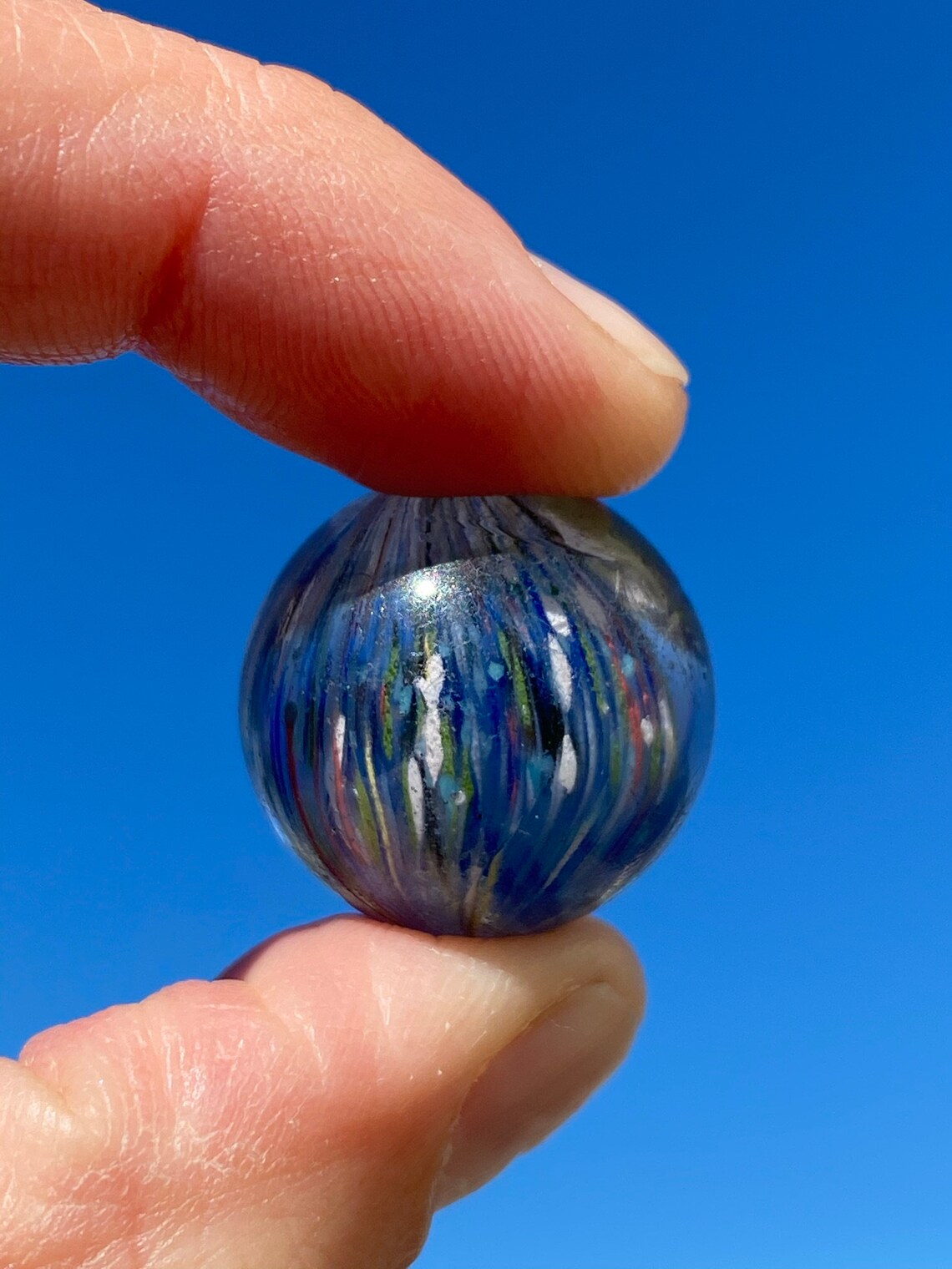 Rare Speckled Onion Skin Marble 3/4 Etsy
