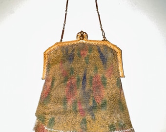 Vintage 1930’s Whiting & Davis Mesh Lined Purse
