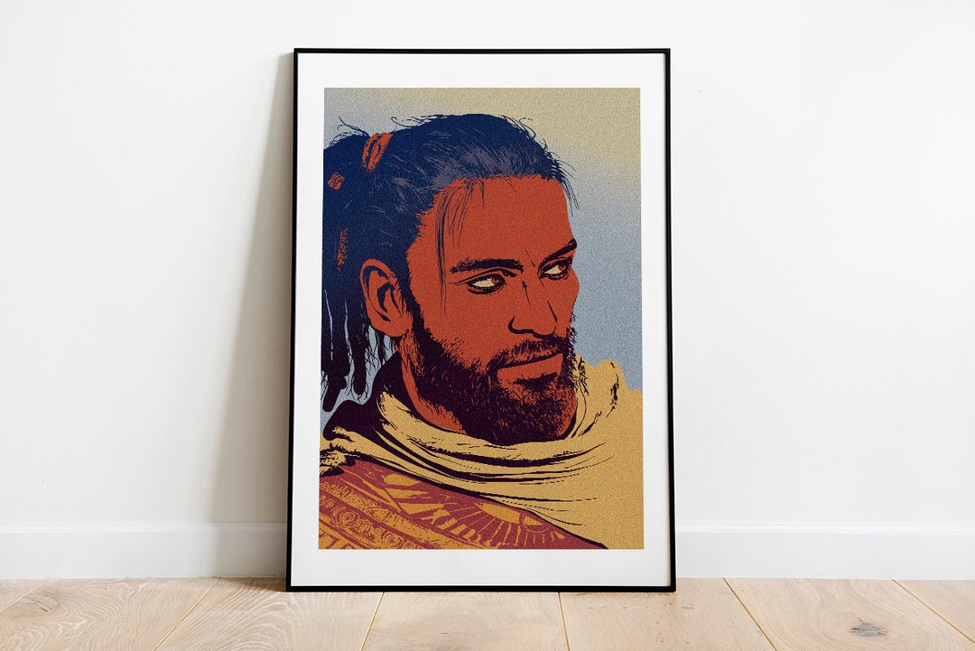 Bayek Pop Art Inspired Poster - Etsy