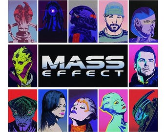 Mass effect digital art