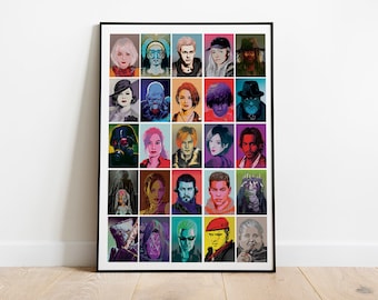 Resident Evil  pop art inspired poster