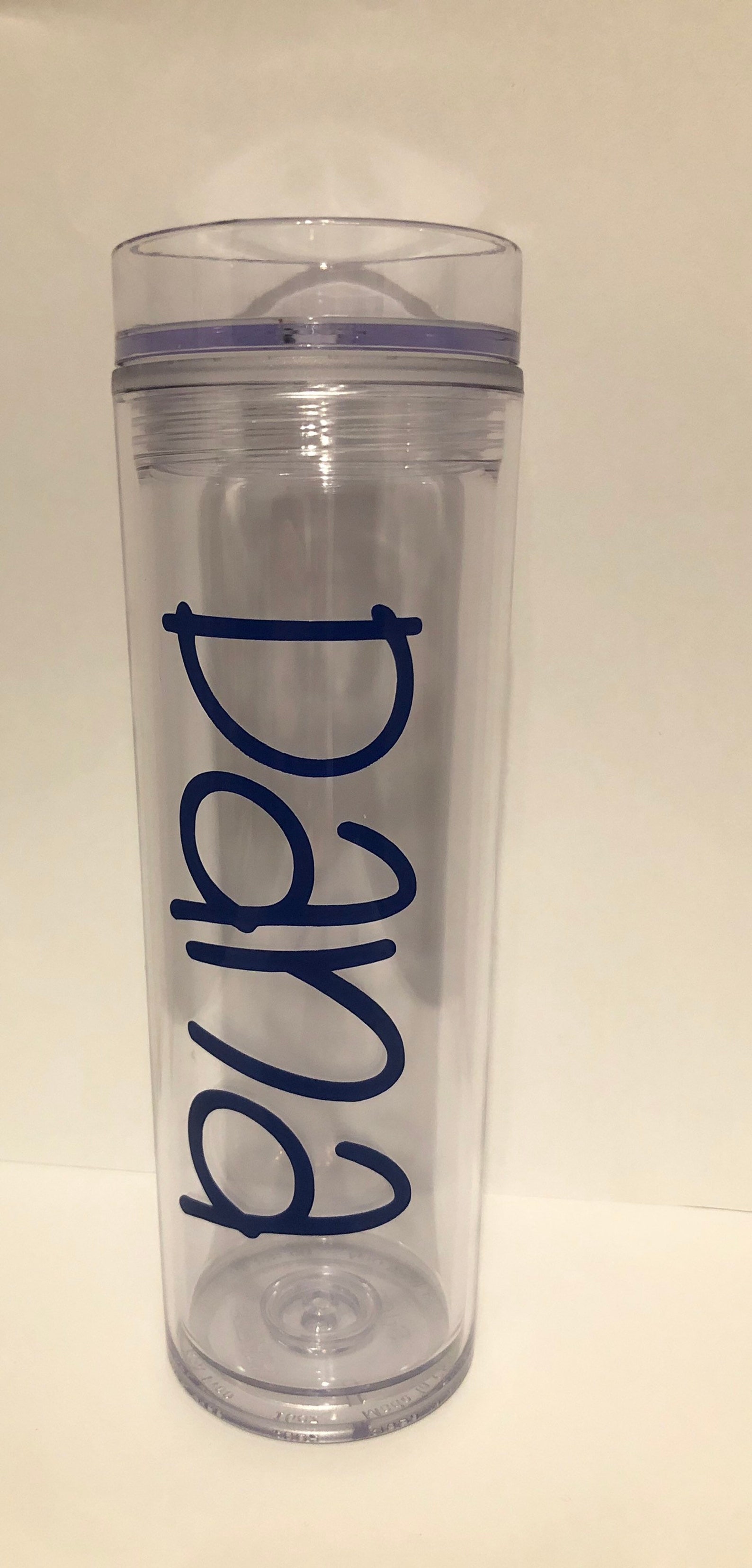 Personalized Clear and Tall Water Bottle With Straw and Bow Etsy Personalized Clear and Tall Water Bottle With Straw and Bow Etsy