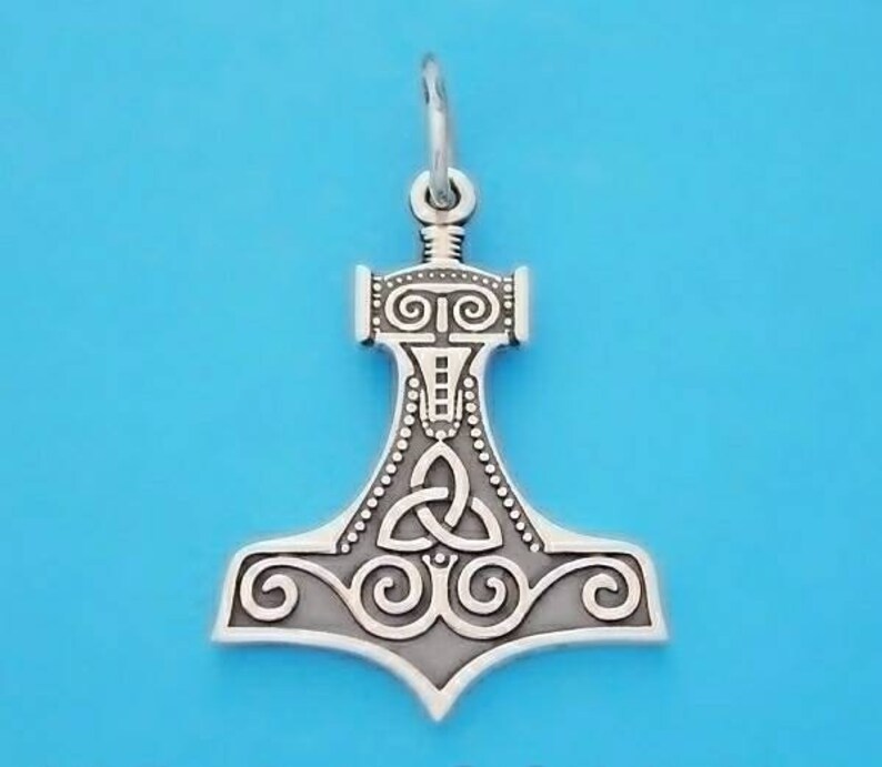 Mjolnir Thor/' hammer sterling silver Viking jewelry Silver Thor pendant Silver Thor/'s hammer Power men/'s celtic amulet Men/'s celtic talisman