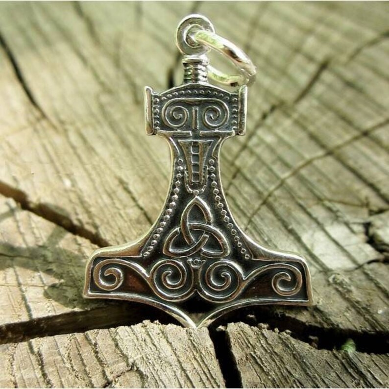 Mjolnir Thor/' hammer sterling silver Viking jewelry Silver Thor pendant Silver Thor/'s hammer Power men/'s celtic amulet Men/'s celtic talisman