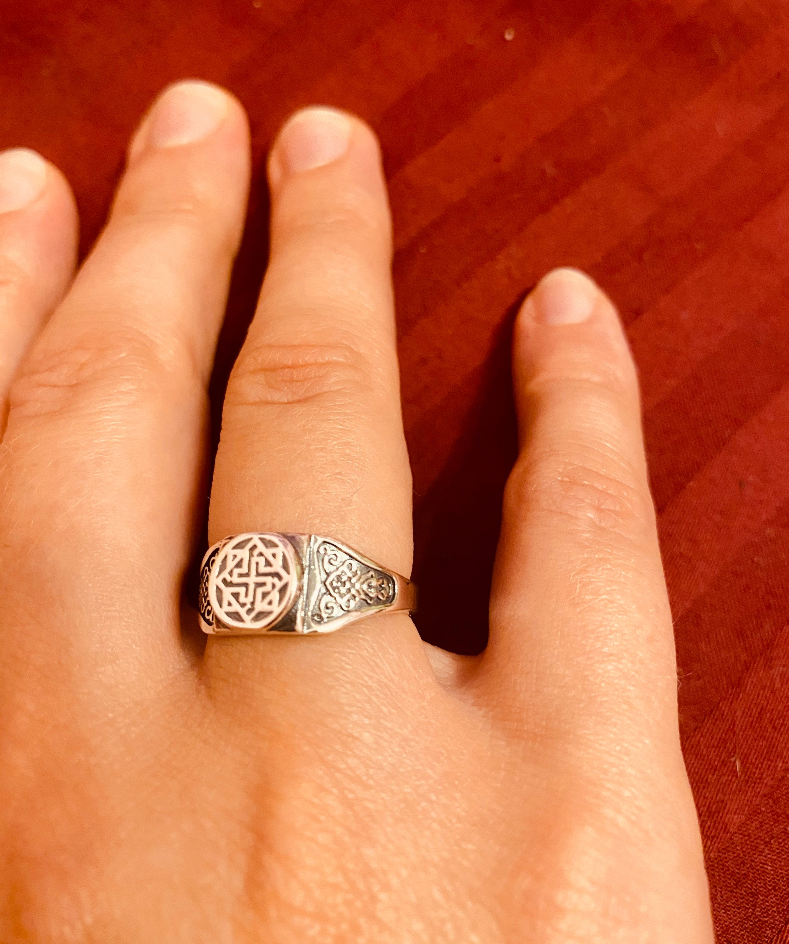 Valkyrie Ring Protect Ring Silver Sterling Valkyrie Ring Etsy UK