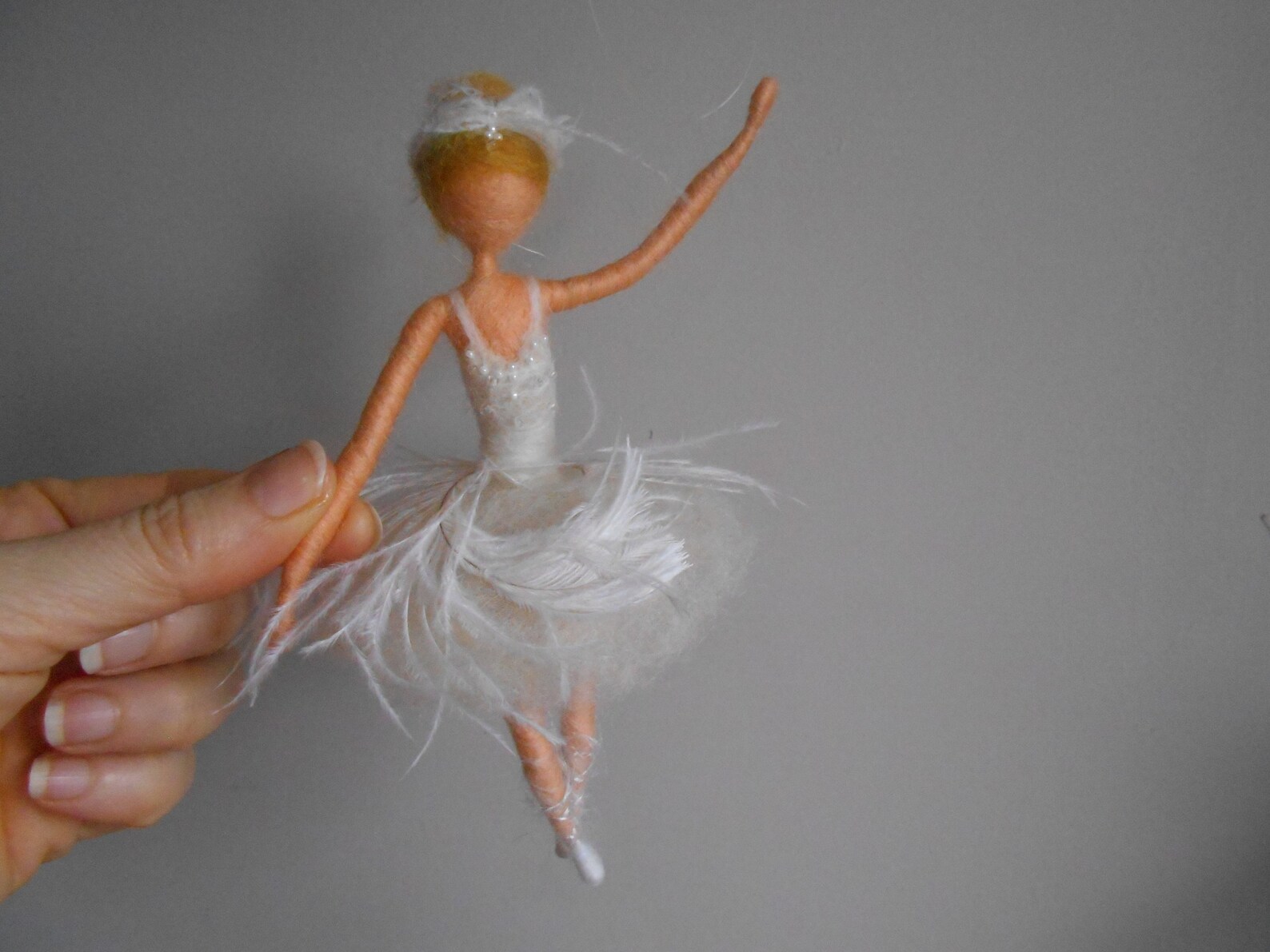 Needle Felted Ballerina Dolls: Swan Lake Inspired Art Decor - Etsy