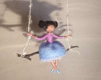 Black fairy doll hotsell