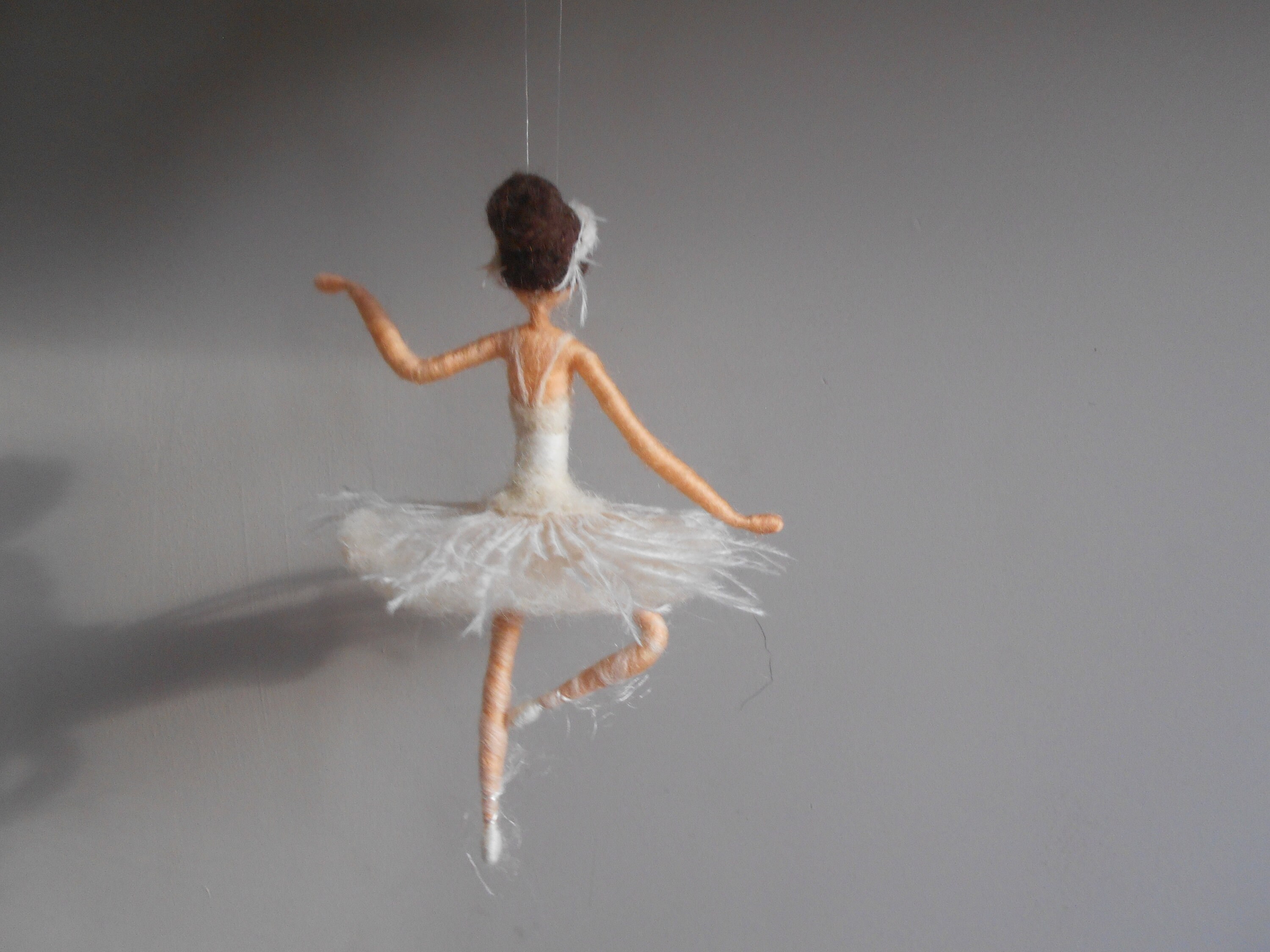 Needle Felted Ballerina Dolls: Swan Lake Inspired Art Decor - Etsy UK