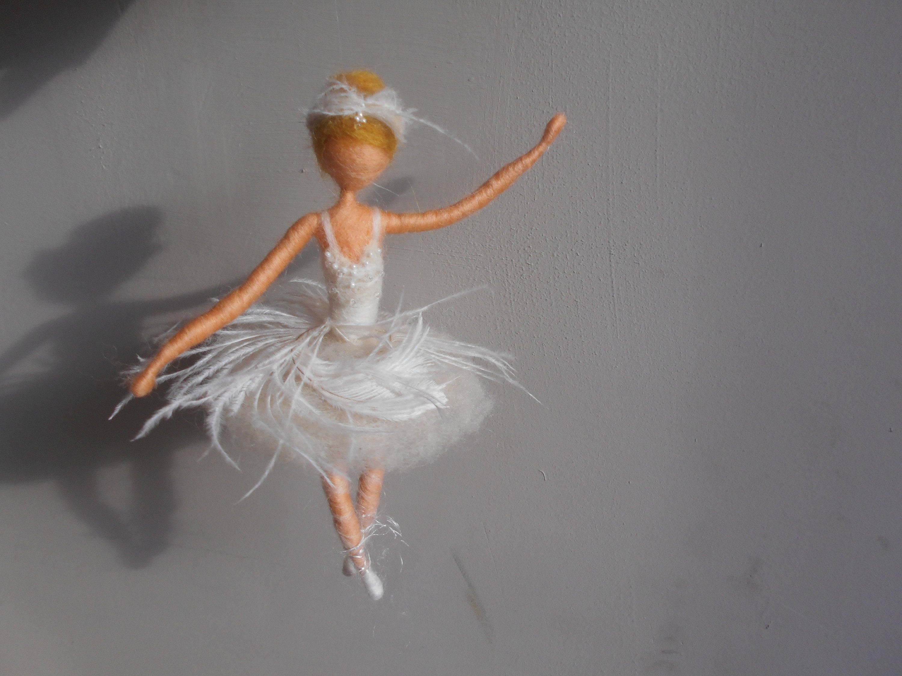 Needle Felted Ballerina Dolls: Swan Lake Inspired Art Decor - Etsy UK