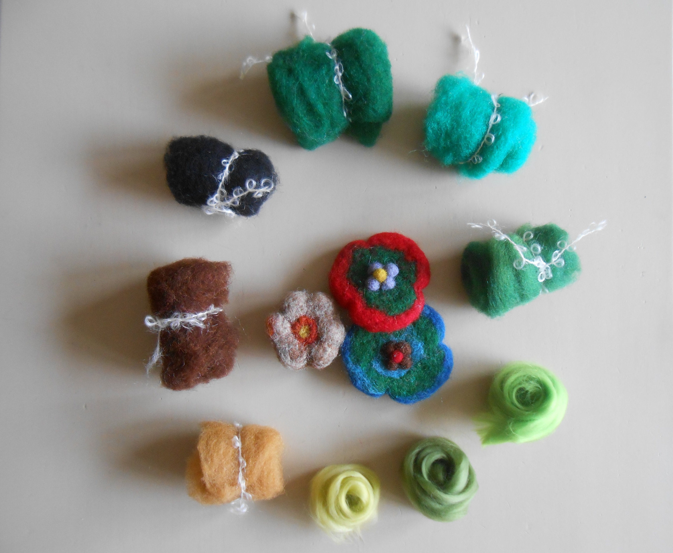 DIY Craft Kit Wool for Felting Lots of Colors Adult and Etsy
