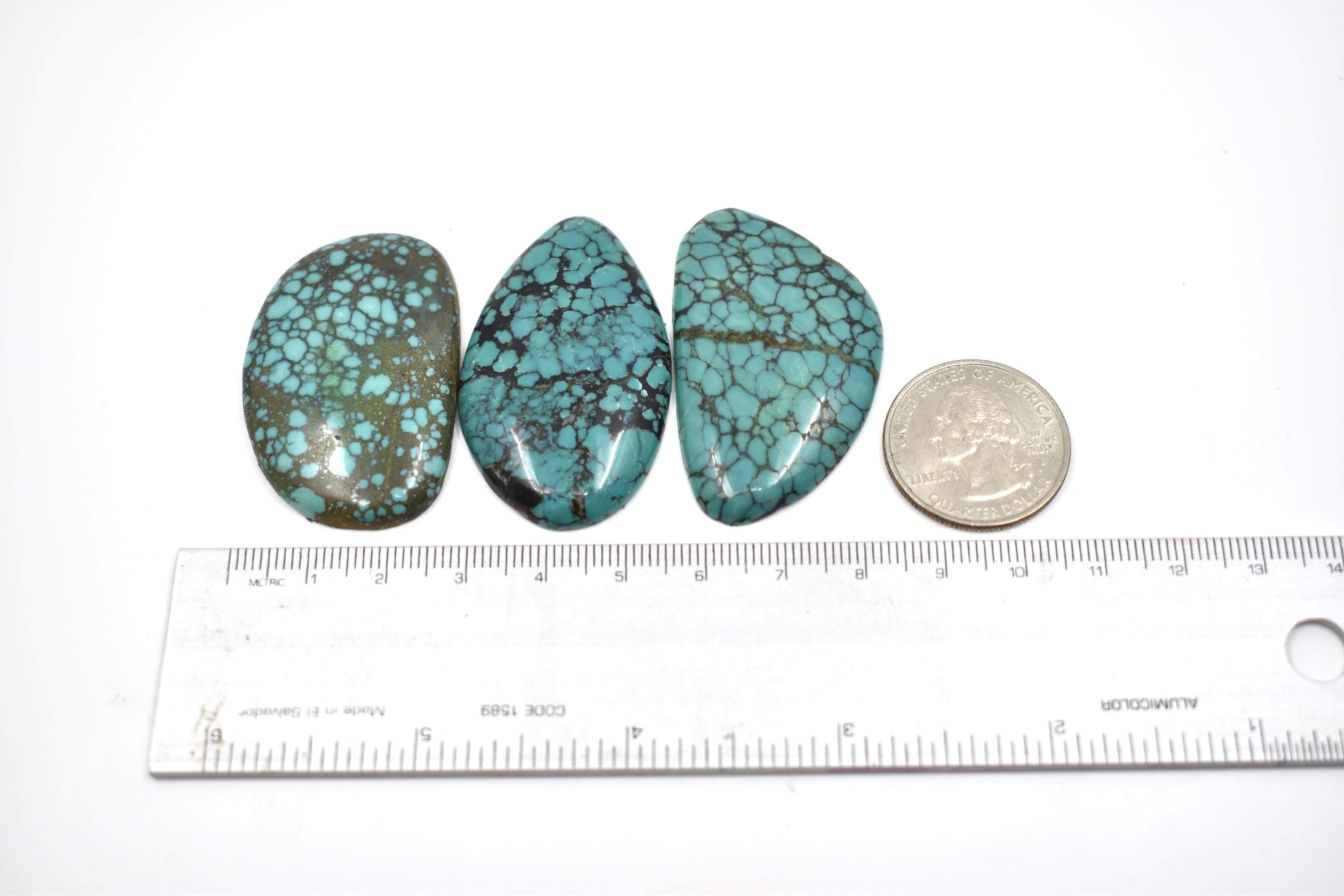 60-carat High-grade Cloud Mountain Turquoise From Hubei China