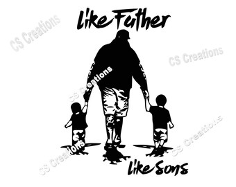 Download Dad And Son Svg Etsy
