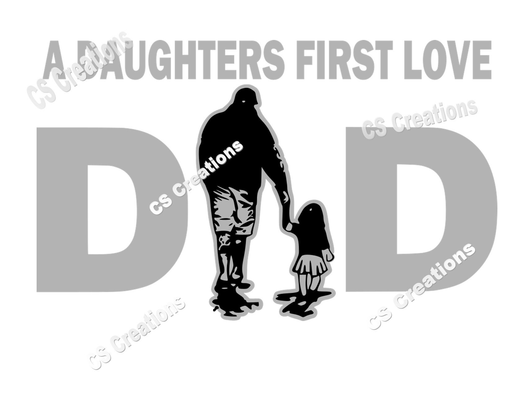 Download Dad A daughter's first love SVG/PNG/PDF | Etsy