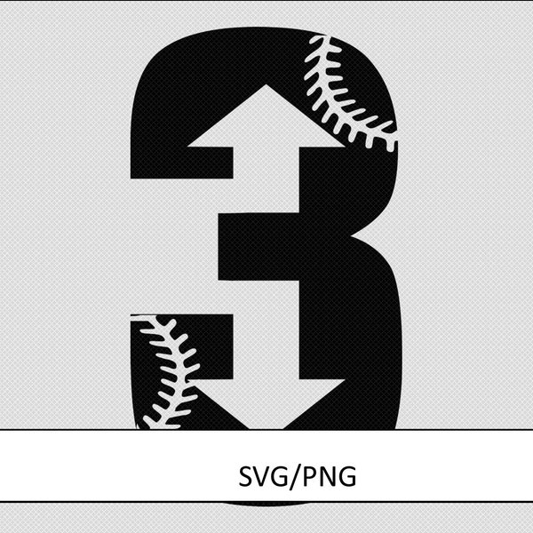 3 up 3 down SVG/PNG