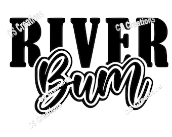 River Bum PNG/PDF/SVG
