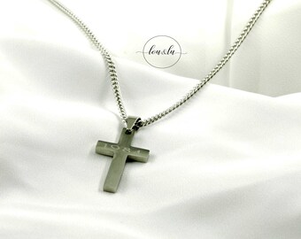 Herren Kreuzkette Etsy